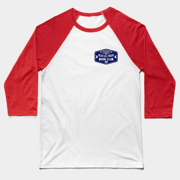 book club - read all night Baseball T-Shirt by spaghettis